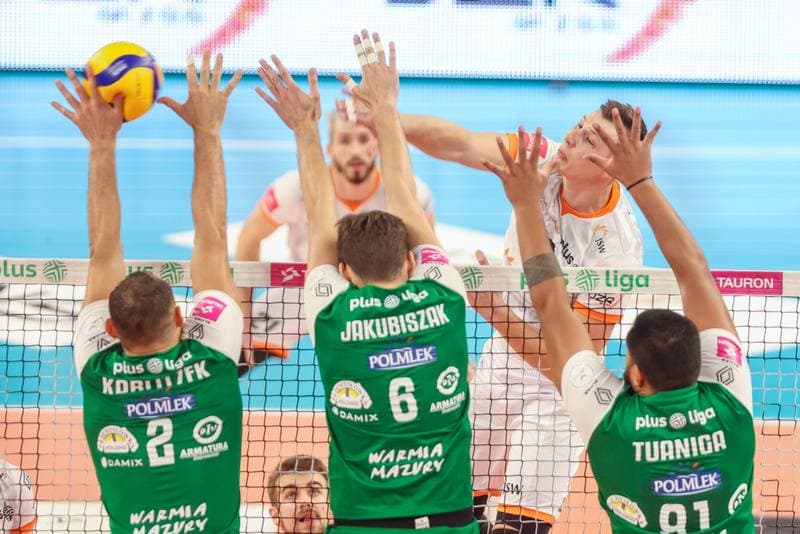 Volleyball. PlusLiga. Jastrzebski Wegiel - Indykpol AZS Olsztyn. 24.10.2023