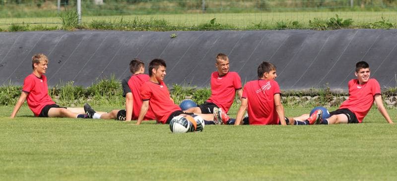 Football. Polonia Warszawa. Training. 14.07.2011