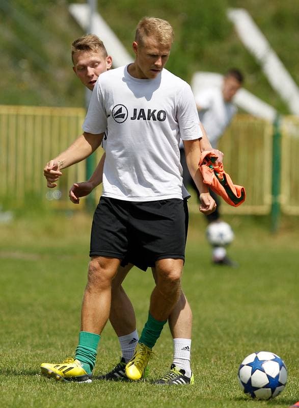 Football. Rozwoj Katowice. Training. 02.07.2015