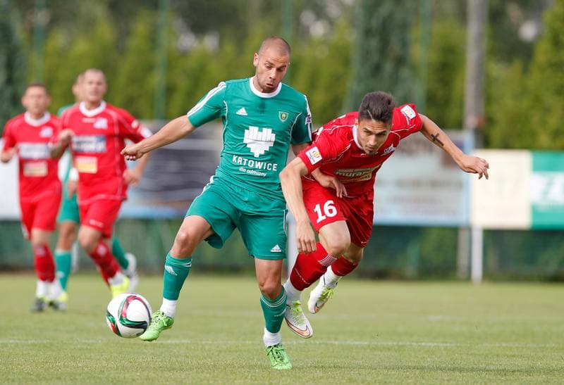 Football. Friendly Match. Podbeskidzie Bielsko Biala - GKS Katowice. 10.07.2015