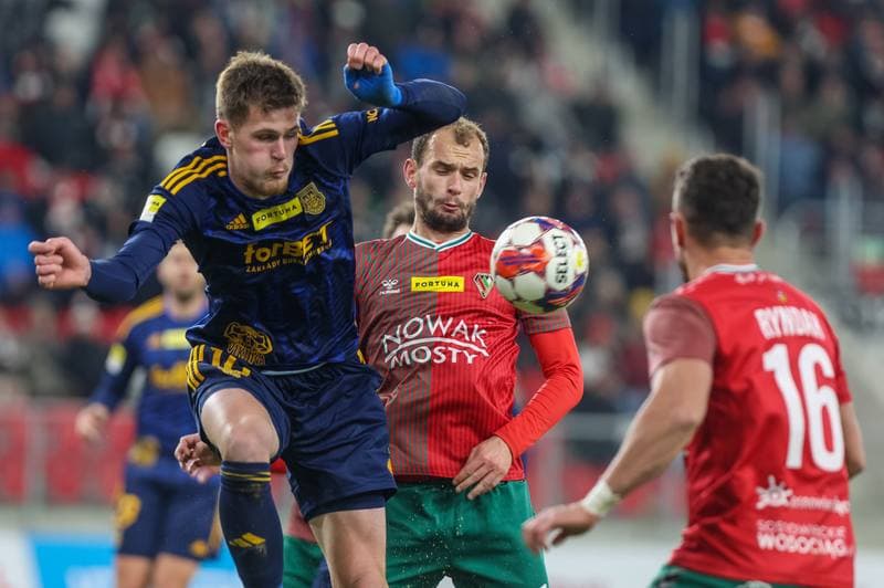 Football. Fortuna I Liga. Zaglebie Sosnowiec - Arka Gdynia. 12.11.2023
