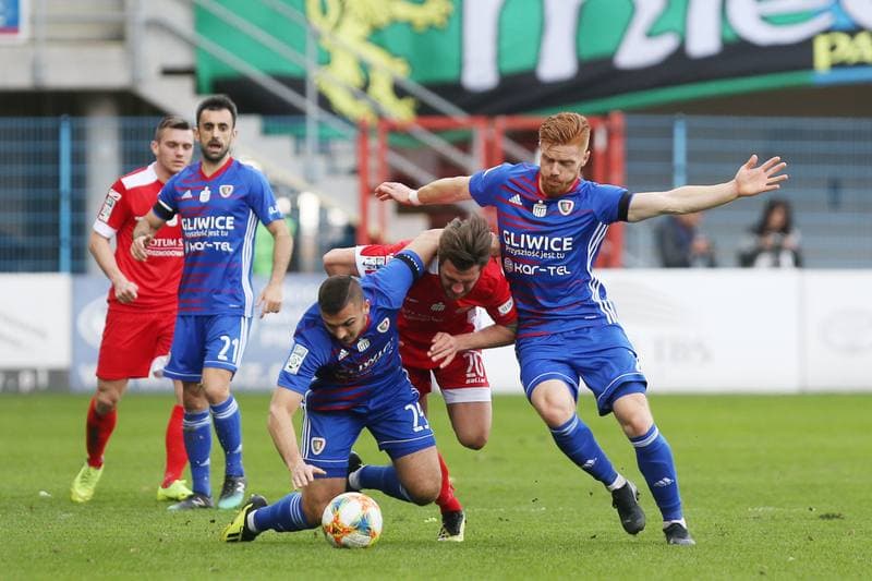 Football. Lotto Ekstraklasa. Piast Gliwice - Miedz Legnica. 17.03.2019