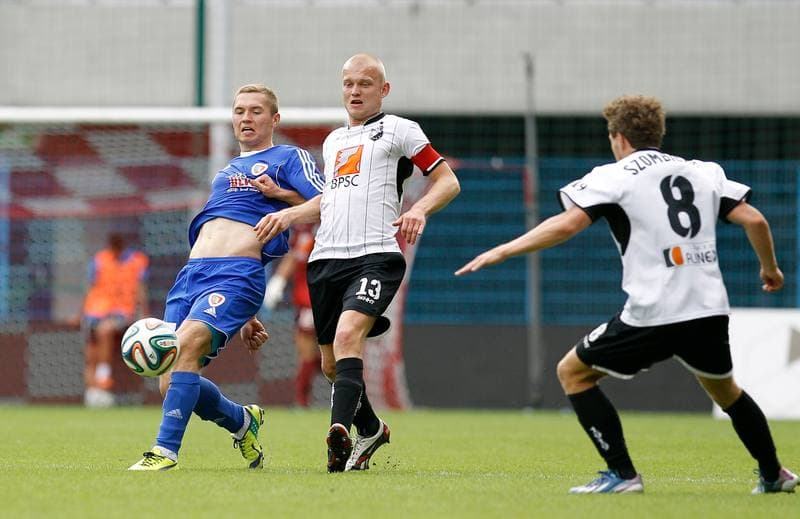 Football. III Liga Opolsko Slaska. Piast II Gliwice - Szombierki Bytom. 22.08.2015