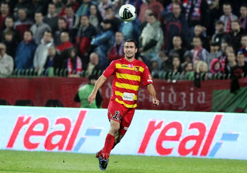 Football. T-Mobile Ekstraklasa. Podbeskidzie Bielsko-Biala - Jagiellonia Bialystok. 01.08.2011