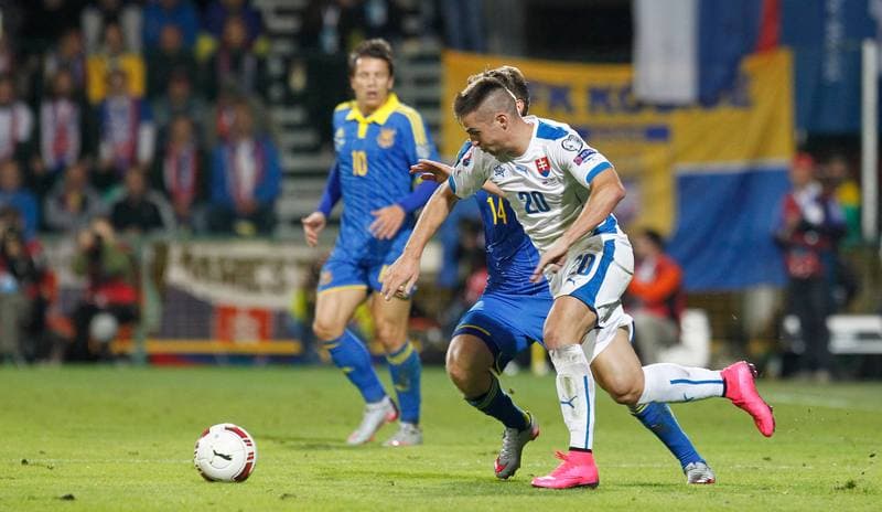 Football. UEFA Euro Qualifiers. Slovakia - Ukraine. 08.09.2015