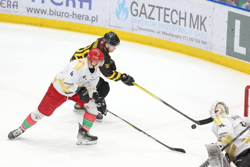Ice Hockey. Tauron Hokej Liga. Zaglebie Sosnowiec - GKS Katowice. 06.03.2024