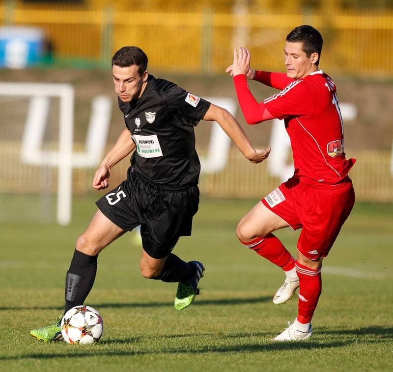 Football. I Liga. Rozwoj Katowice - Pogon Siedlce. 24.10.2015
