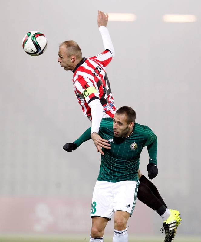 Football. T-Mobile Ekstraklasa. Cracovia Krakow - Slask Wroclaw. 02.03.2014