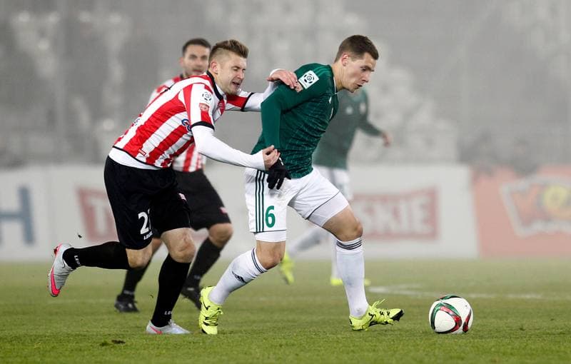 Football. T-Mobile Ekstraklasa. Cracovia Krakow - Slask Wroclaw. 02.03.2014