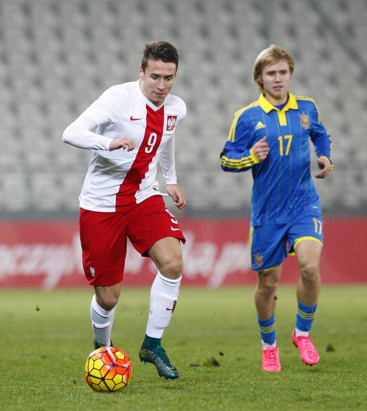 Football. International Friendly. Poland U21 - Ukraine U20. 16.11.2015