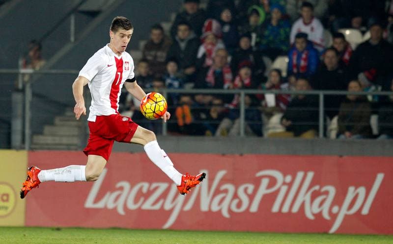 Football. International Friendly. Poland U21 - Ukraine U20. 16.11.2015