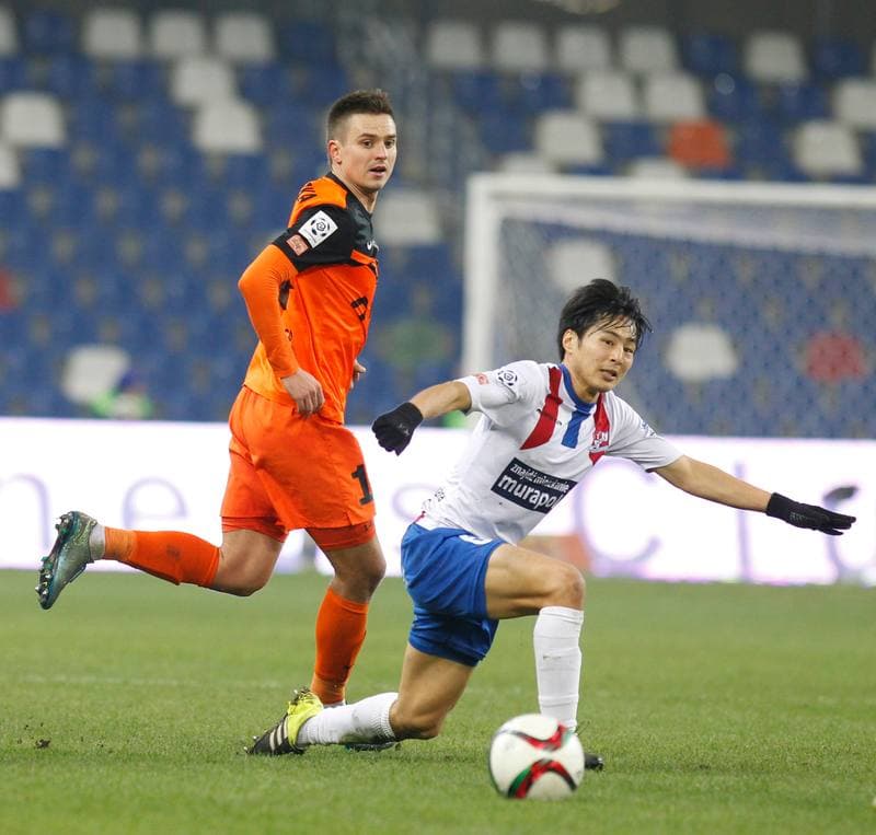 Football. PKO BP Ekstraklasa. Podbeskidzie Bielsko Biala - Zaglebie Lubin. 22.11.2015