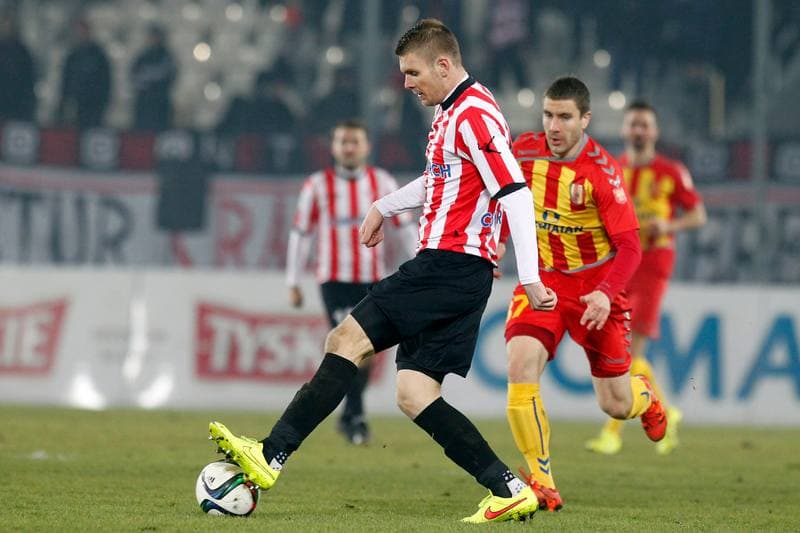 Football. T-Mobile Ekstraklasa. Cracovia Krakow - Korona Kielce. 22.05.2015