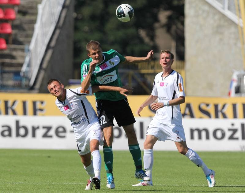 Football. T-Mobile Ekstraklasa. Gornik Zabrze - GKS Belchatow. 20.08.2011