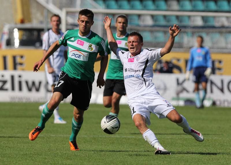 Football. T-Mobile Ekstraklasa. Gornik Zabrze - GKS Belchatow. 20.08.2011