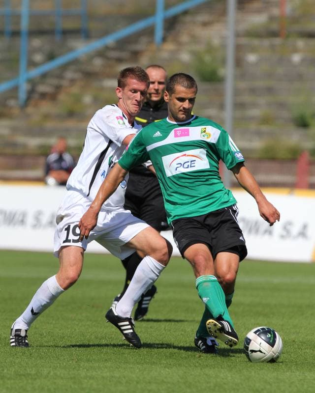 Football. T-Mobile Ekstraklasa. Gornik Zabrze - GKS Belchatow. 20.08.2011