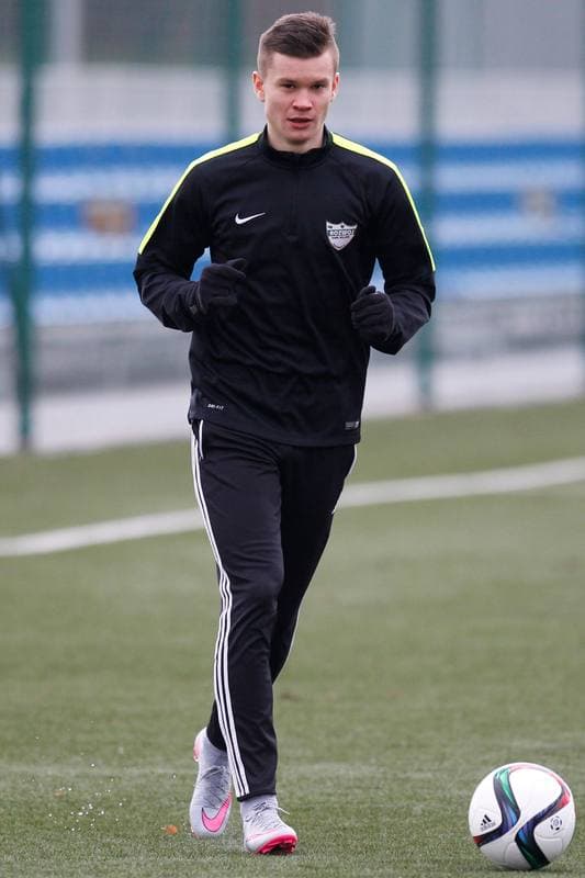 Football. Rozwoj Katowice. Training. 13.01.2016
