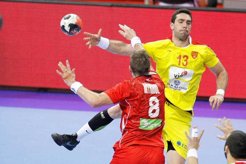 Handball. EHF Euro 2016. FYR Macedonia - Norway. 25.01.2016
