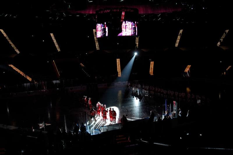 Ice Hockey. Friendly Match. Poland - Stars of PHL. 06.02.2016