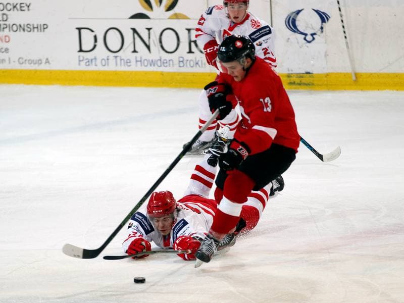 Ice Hockey. International Friendly Match. Poland - Lithuania. 14.04.2016