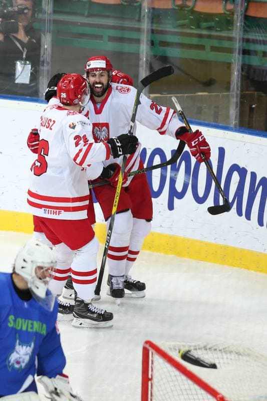 Ice Hockey. World Championship Division 1A. Poland - Slovenia. 26.04.2016