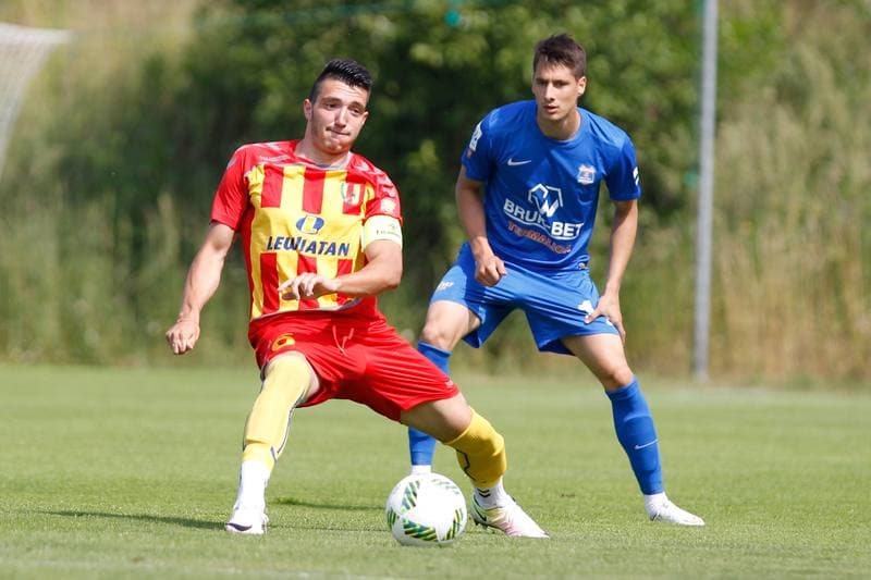 Football. Sparing. Bruk-Bet Termalica Nieciecza - Korona Kielce. 25.06.2016