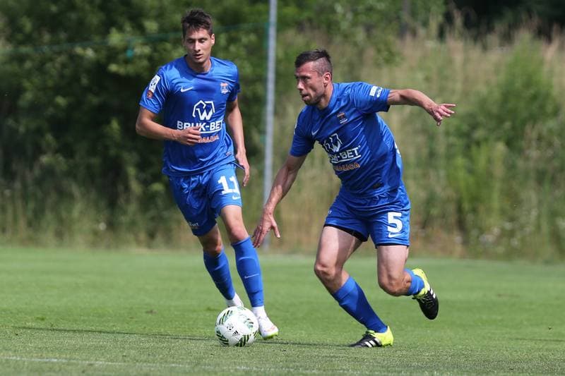 Football. Sparing. Bruk-Bet Termalica Nieciecza - Korona Kielce. 25.06.2016