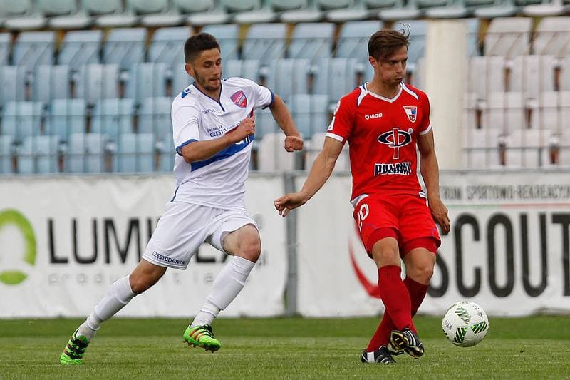 Football. Polish Cup. Rakow Czestochowa - Wisla Pulawy. 15.07.2016