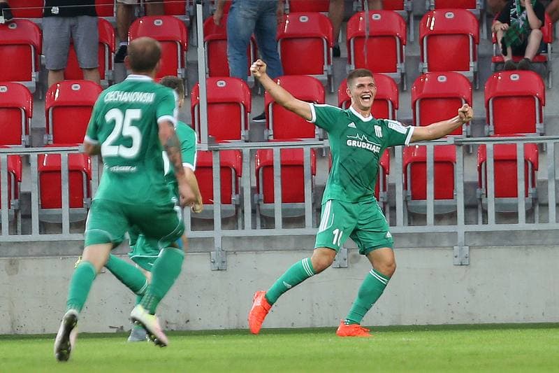 Football. I Liga. GKS Tychy - Olimpia Grudziadz. 24.08.2016