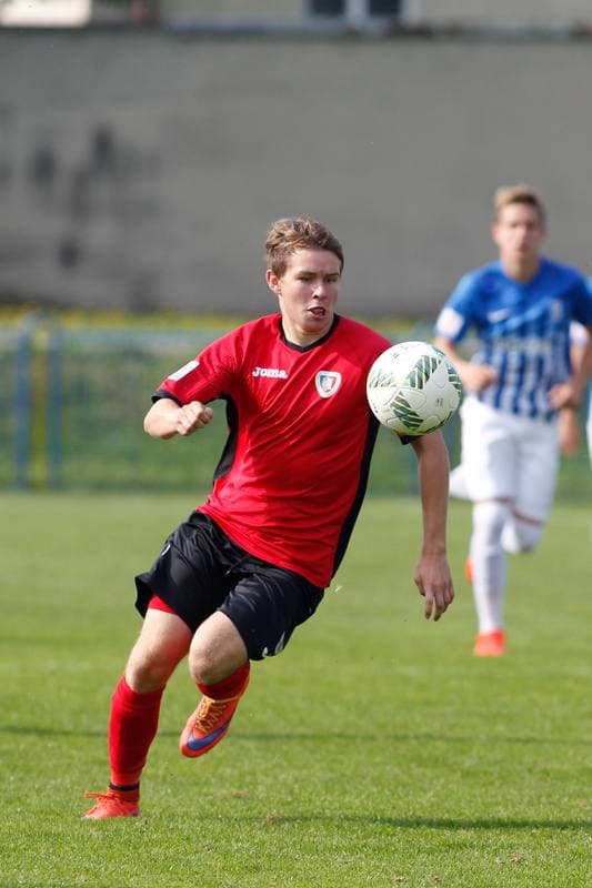 Football. Centralna Liga Juniorow. Piast Gliwice - Lech Poznan. 01.10.2016