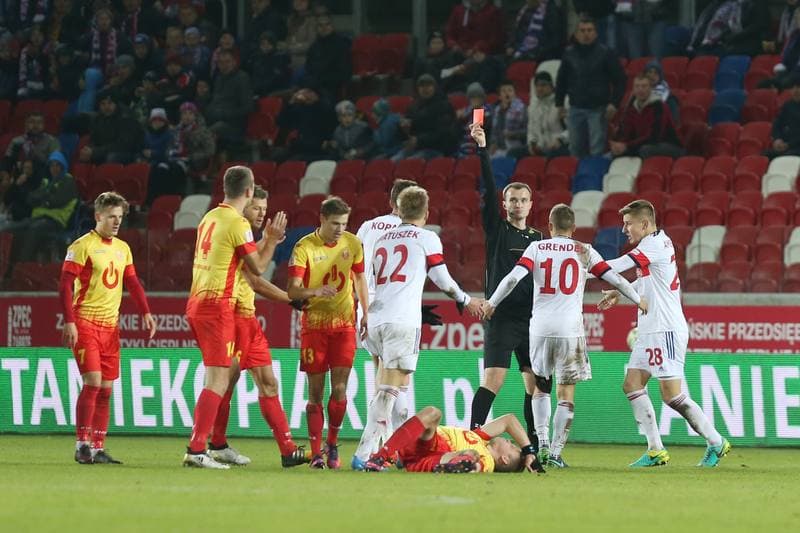 Football. I Liga. Gornik Zabrze - Znicz Pruszkow. 29.10.2016