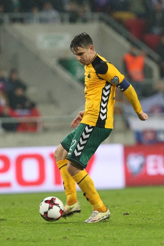 Football. World Cup Qualifiers. Slovakia - Lithuania. 11.11.2016