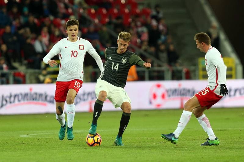 Football. International Friendly. Poland U21 - Germany U21. 15.11.2016