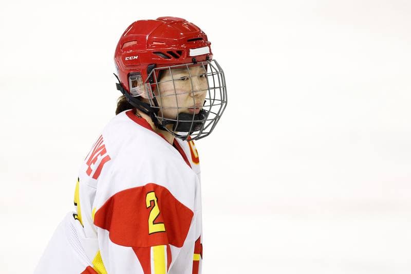 Ice Hockey. Women's World Championship. Italy - China. 12.04.2017
