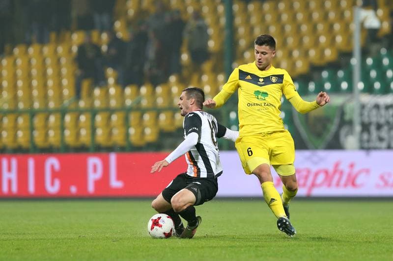 Football. Nice I Liga. GKS Katowice - Chrobry Glogow. 22.09.2017