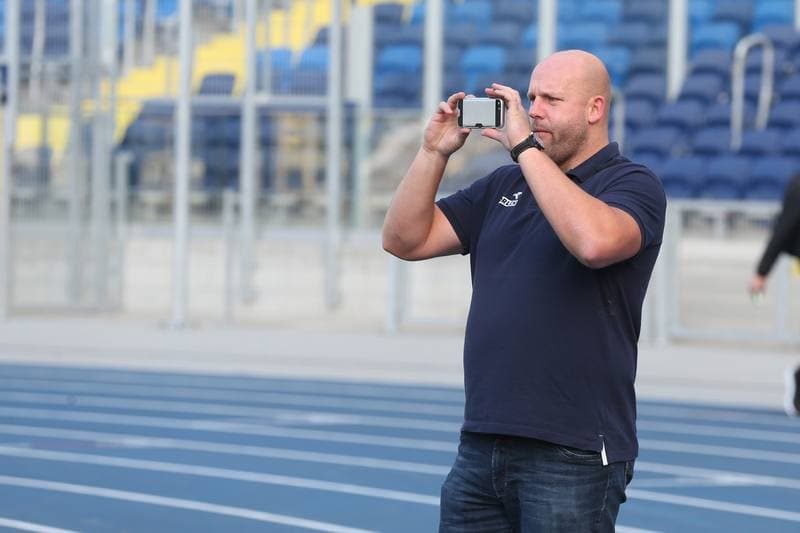Athletics. Memorial Kamili Skolimowskiej. Press Conference. 17.10.2017