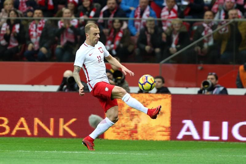Football. International Friendly. Poland - Uruguay. 10.11.2017