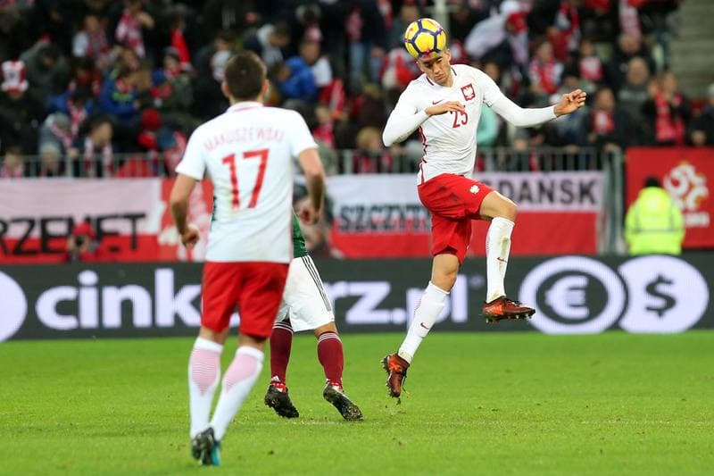 Football. International Friendly. Poland - Mexico. 13.11.2017