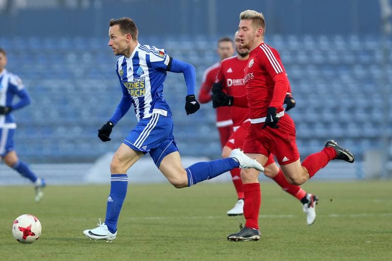 Football. Nice I Liga. Ruch Chorzow - Drutex-Bytovia Bytow. 04.03.2018