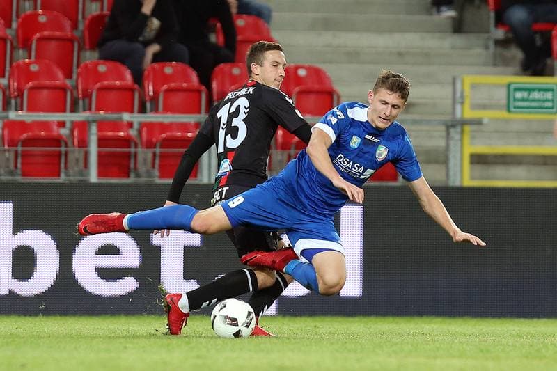 Football. Nice I Liga. GKS Tychy - Miedz Legnica. 04.05.2018