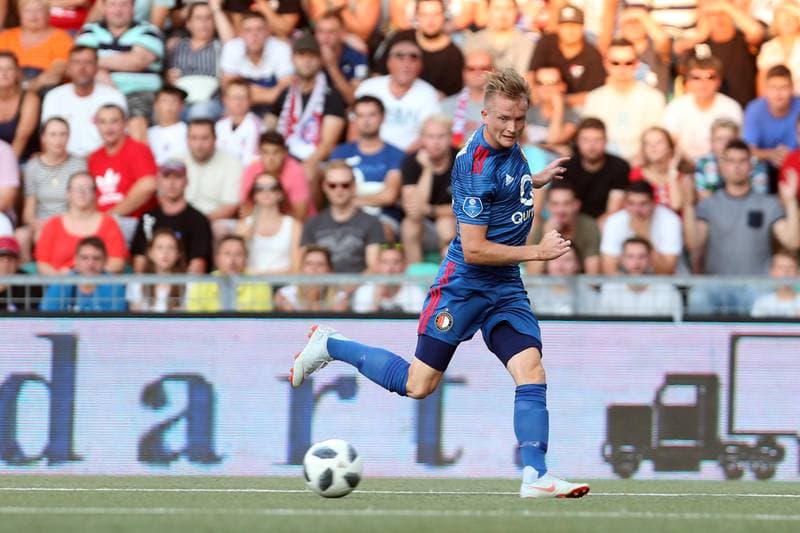 Football. UEFA Europa League. AS Trencin - Feyenoord Rotterdam. 09.08.2018