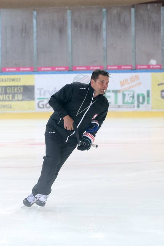 Ice Hockey. Poland national team. Training. 20.08.2018