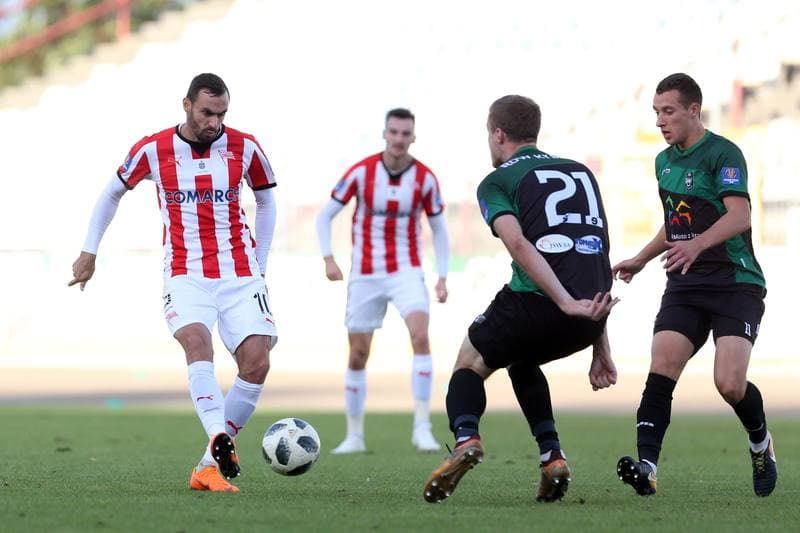 Football. Polish Cup. ROW 1964 Rybnik - Cracovia Krakow. 26.09.2018