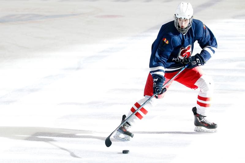 Ice Hockey. Poland U20. Training. 06.11.2018