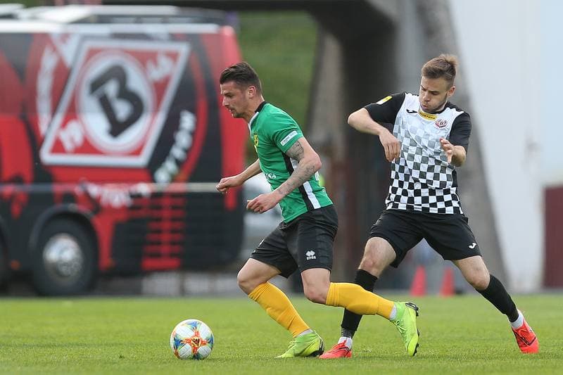 Football. Fortuna I Liga. GKS 1962 Jastrzebie - Bytovia Bytow. 24.04.2019