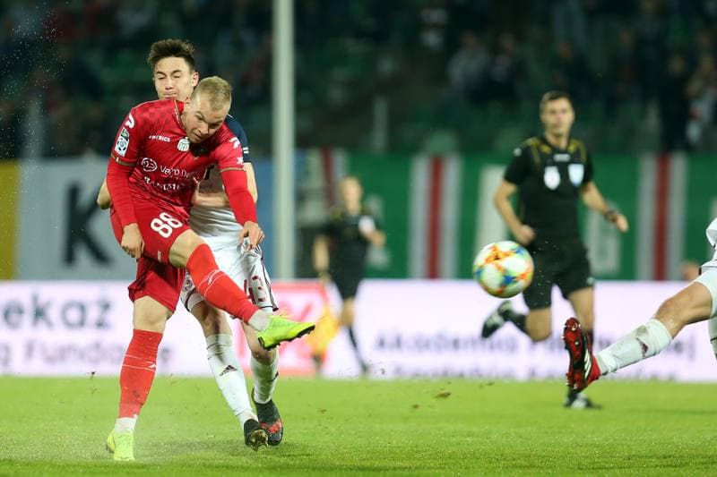 Football. Lotto Ekstraklasa. Zaglebie Sosnowiec - Wisla Krakow. 25.04.2019