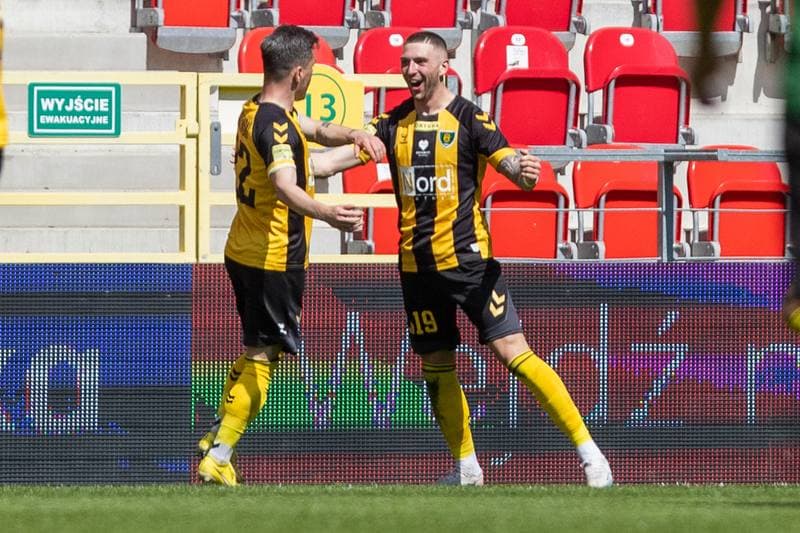 Football. Fortuna I Liga. GKS Tychy - GKS Katowice. 23.04.2023