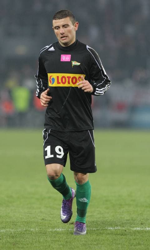 Football. T-Mobile Ekstraklasa. Cracovia Krakow - Lechia Gdansk. 18.02.2012
