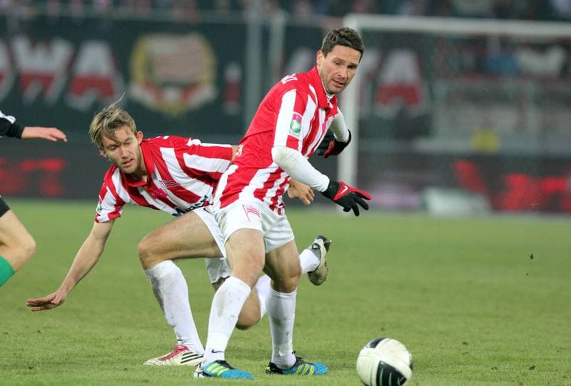 Football. T-Mobile Ekstraklasa. Cracovia Krakow - Lechia Gdansk. 18.02.2012