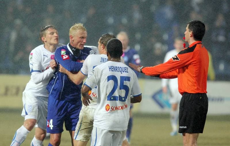 Football. T-Mobile Ekstraklasa. Ruch Chorzow - Lech Poznan. 24.02.2013